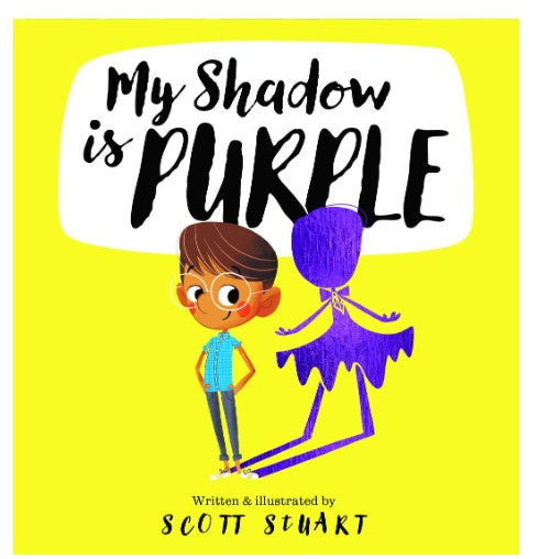 My Shadow is Purple H/C Book childrens book