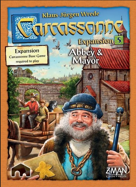 Carcassonne: Abbey & Mayor Expansion Game