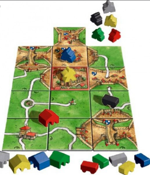 Carcassonne: Abbey & Mayor Expansion Game