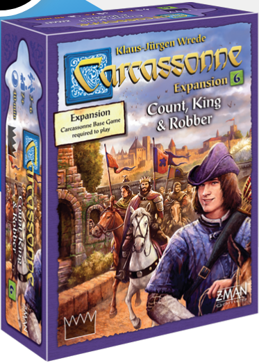 Carcassonne: Count,King & Robber Expansion 6 Game