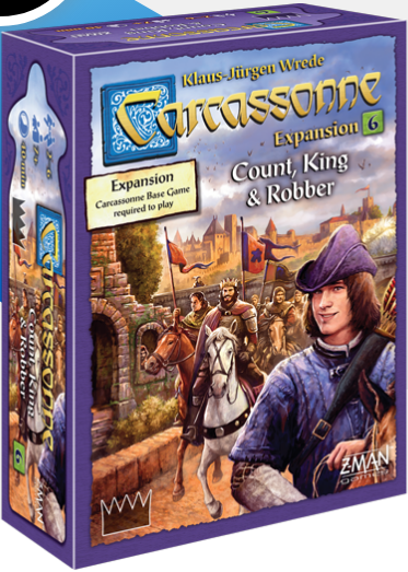 Carcassonne: Count,King & Robber Expansion 6