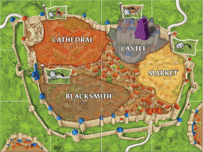 Carcassonne: Count,King & Robber Expansion 6 Game