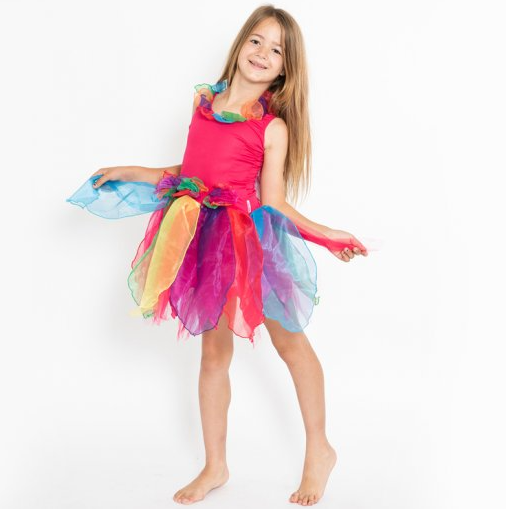 Dress Up - Pixie Fairy Dress Rainbow Dress Up