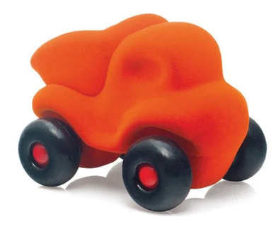 Rubbabu Orange Dump Truck - Small Transport