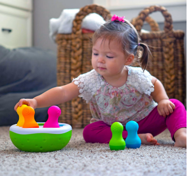Fat Brain Toys Spinny Pins Baby