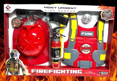 Firefighting Play Set Dress Up