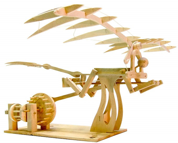 Pathfinders Da Vinci Ornithopter Kit Construction