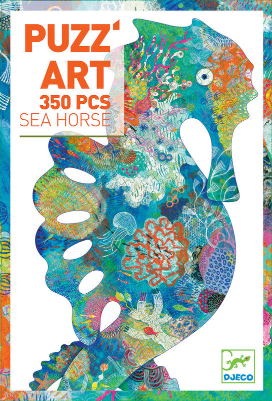 Djeco Sea Horse Art Puzzle 350pc Puzzle
