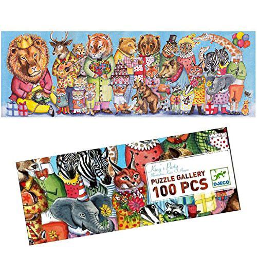 Kings Party 100pc Gallery Puzzle - Djeco