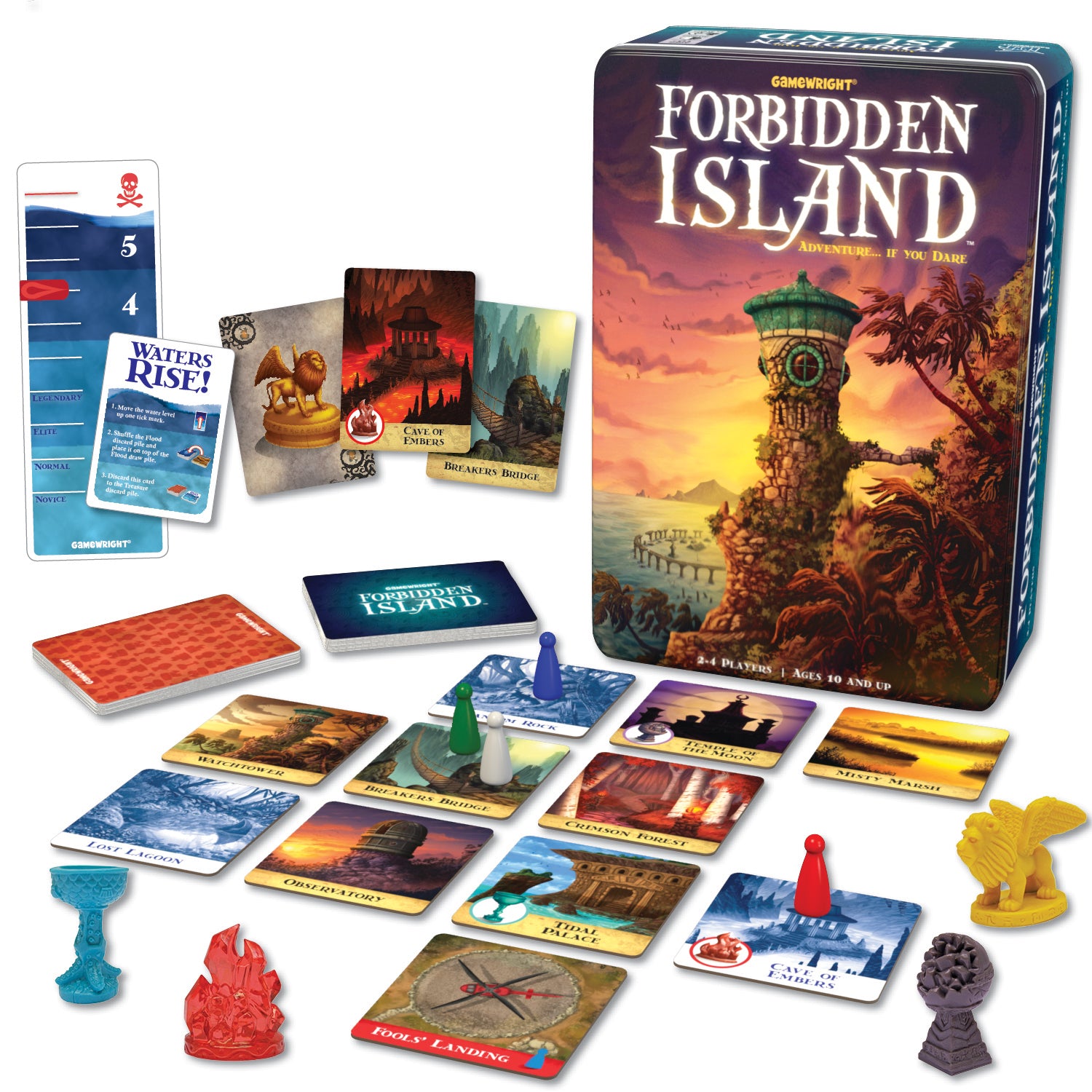 Forbidden Island Game in Tin Game