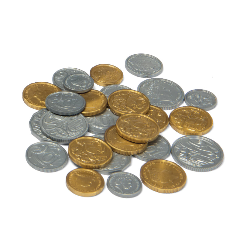 Knowledge Builder Play Money Coin Set 110pc Social Play