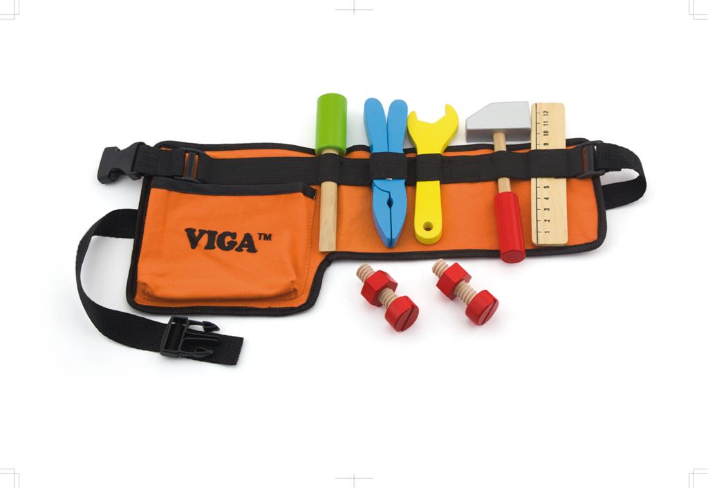 Viga Toolbelt with Tools Social Play
